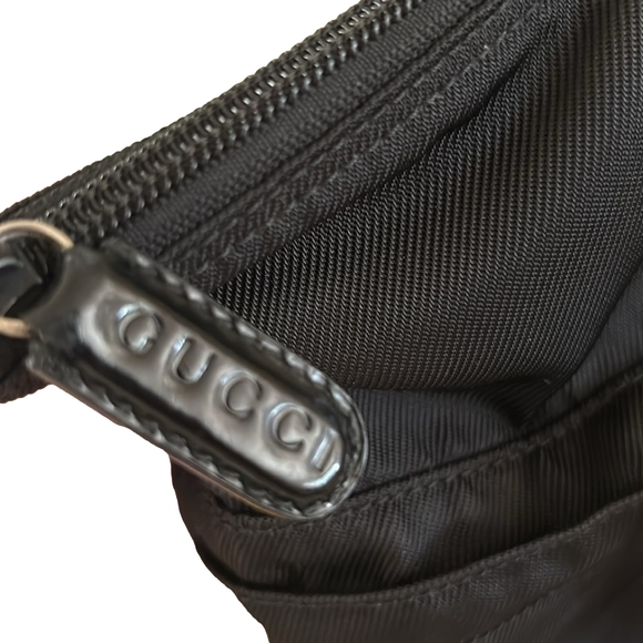 GUCCI Vintage Nylon Bamboo Top Handle Tote - Picture 16 of 16